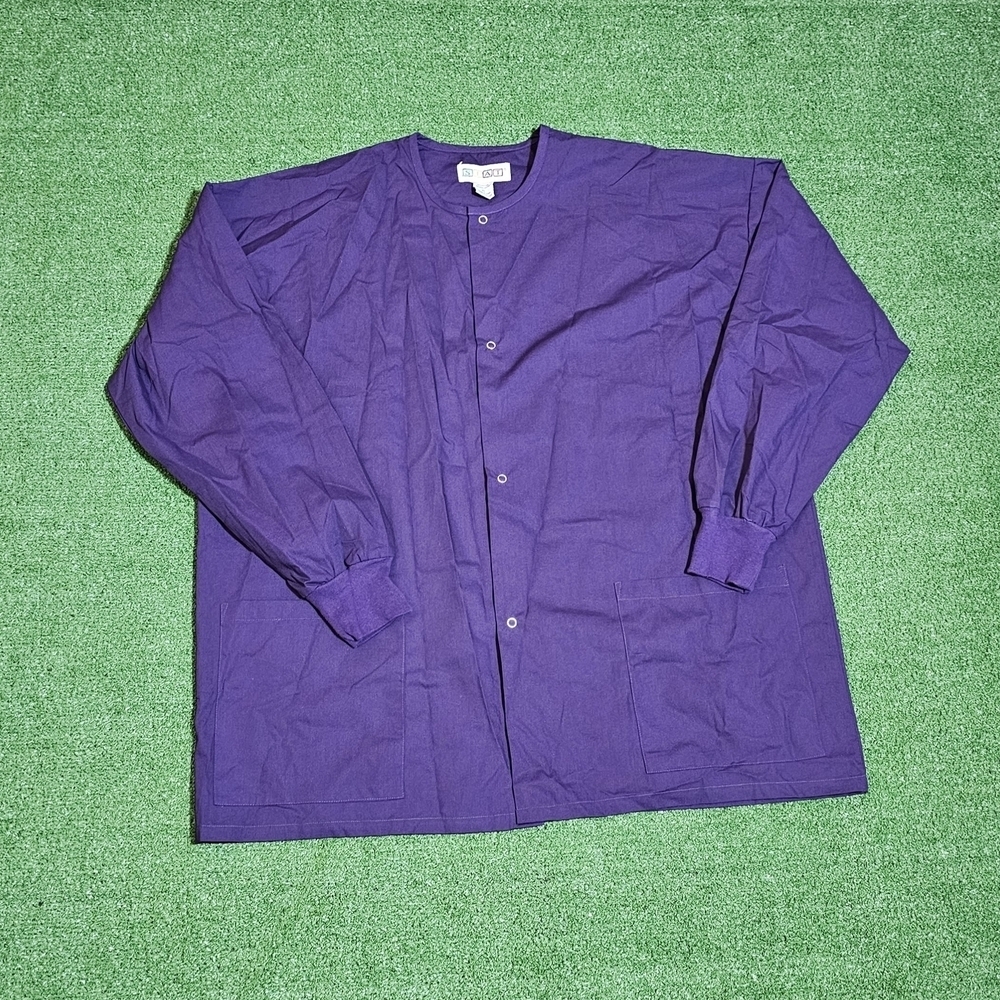 Purple Scrub Jacket XL